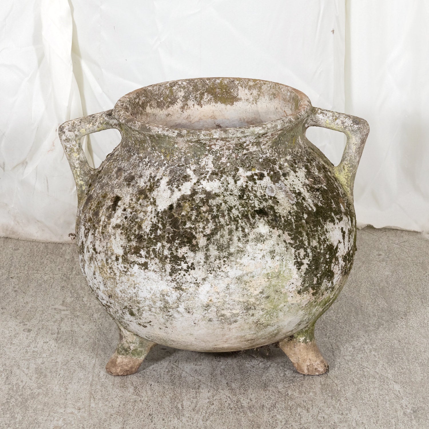 Mid-Century Modern Willy Guhl Cauldron Shaped Marmite Planter