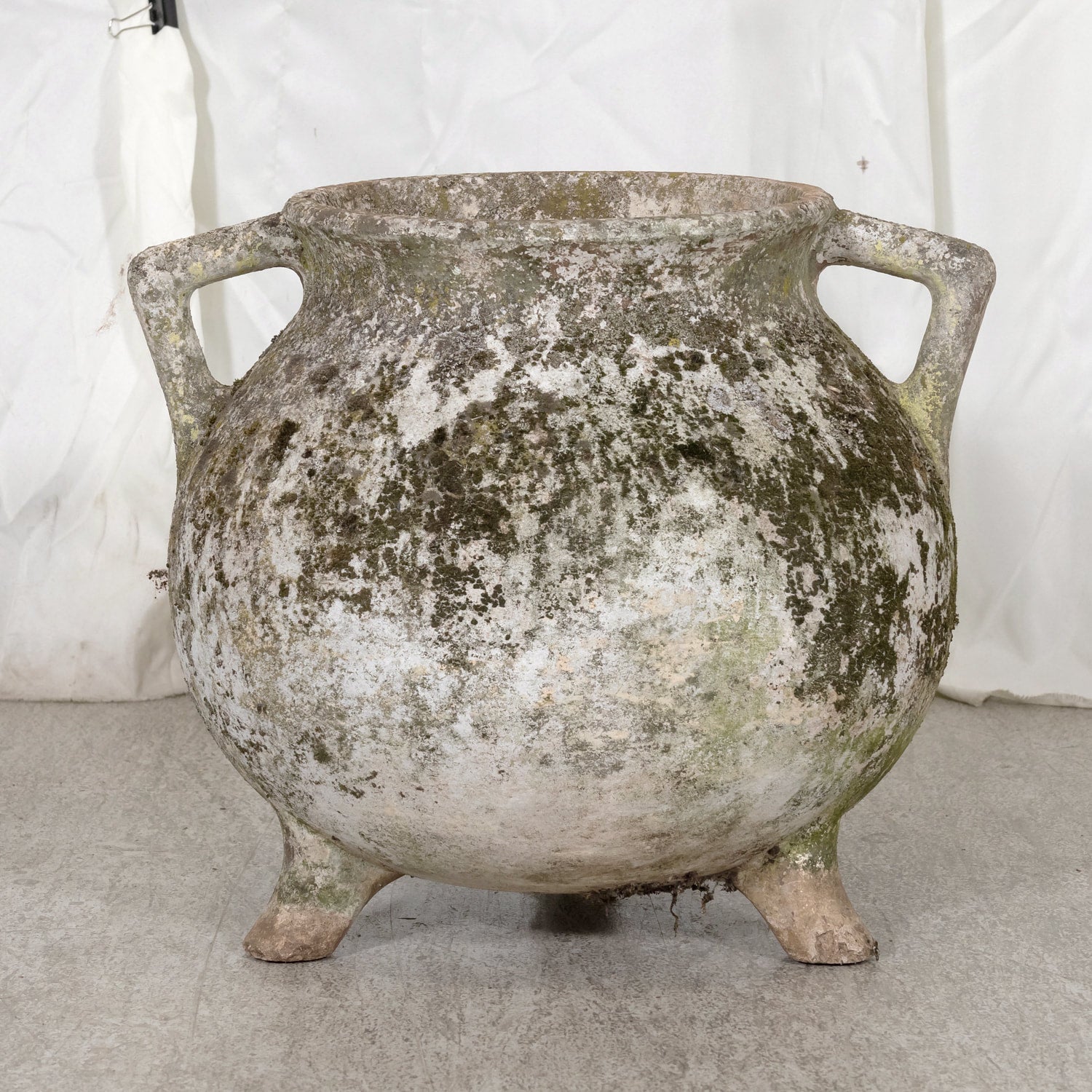 Mid-Century Modern Willy Guhl Cauldron Shaped Marmite Planter