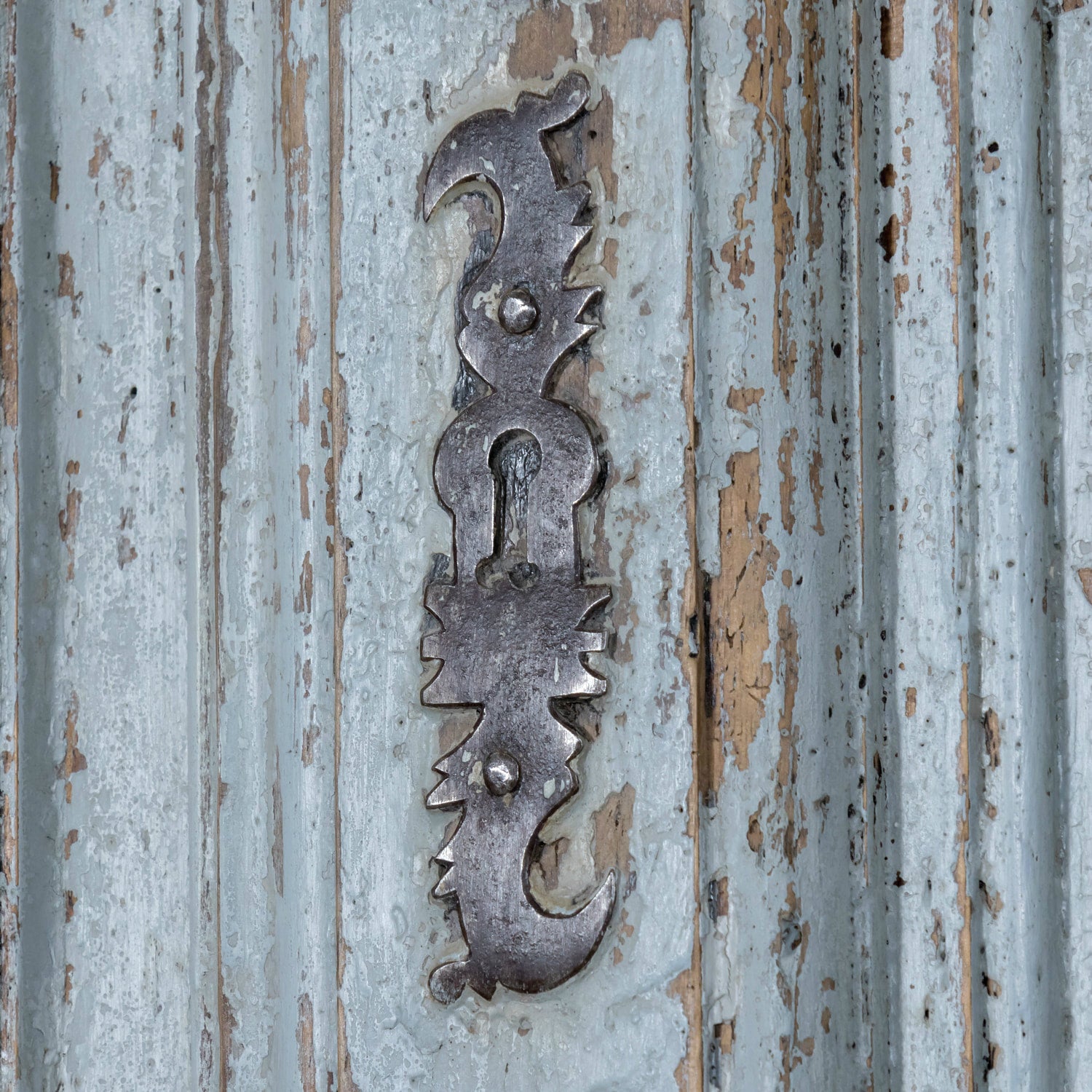 Large 17th Century French Louis XIV Period Painted Buffet Deux Corps