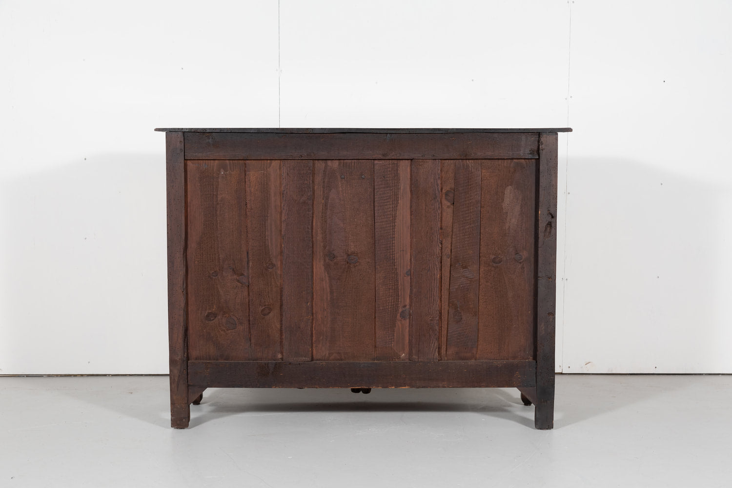 18th Century French Provincial Louis XV Period Cherry Buffet with Burled Walnut Inlay