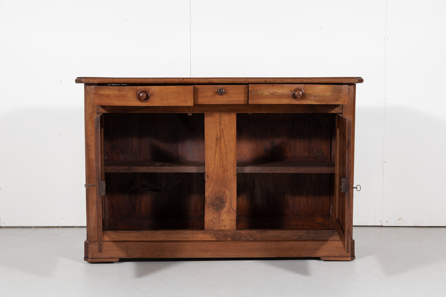 French Period Louis Philippe Walnut Buffet
