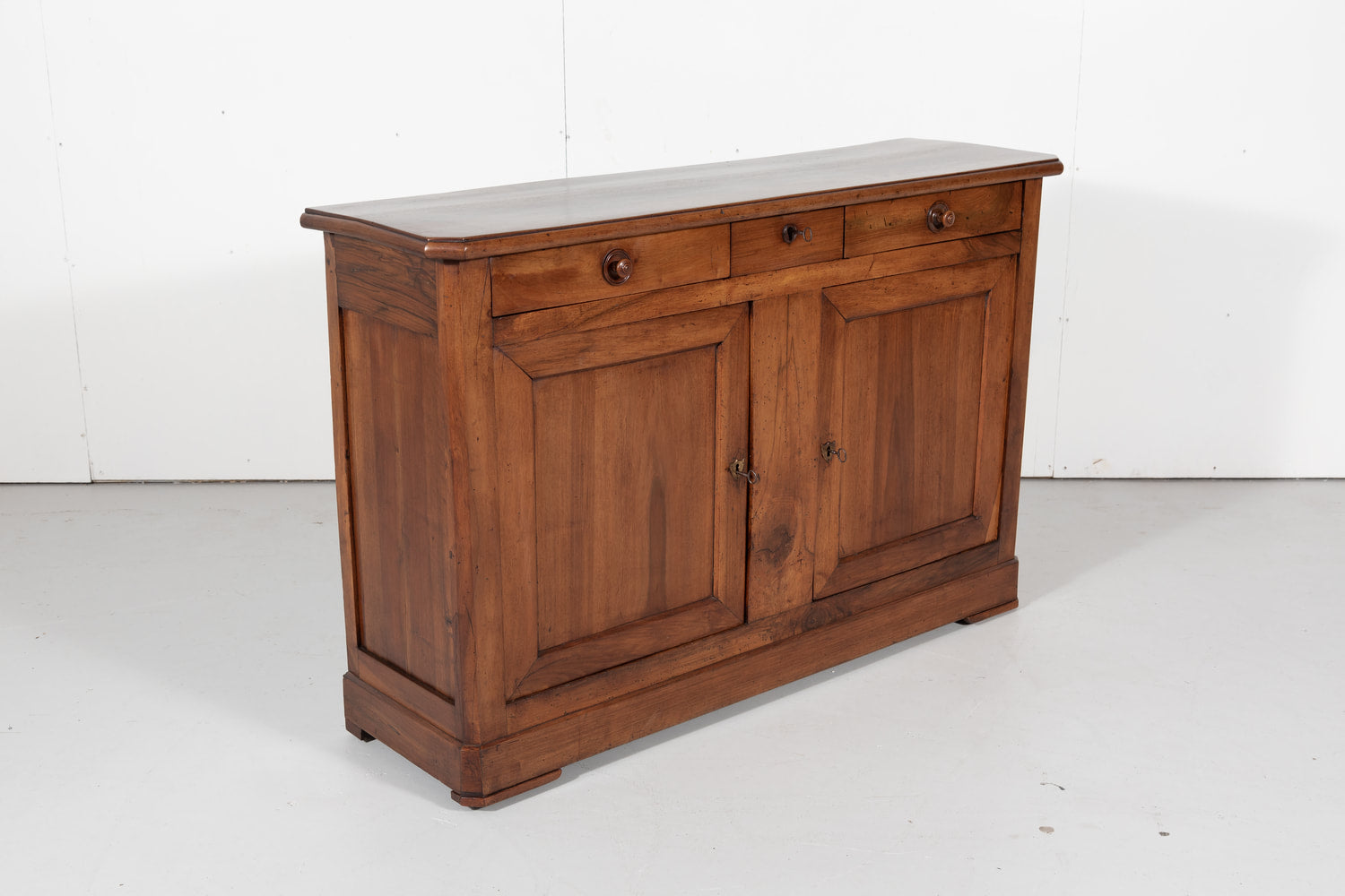 French Period Louis Philippe Walnut Buffet
