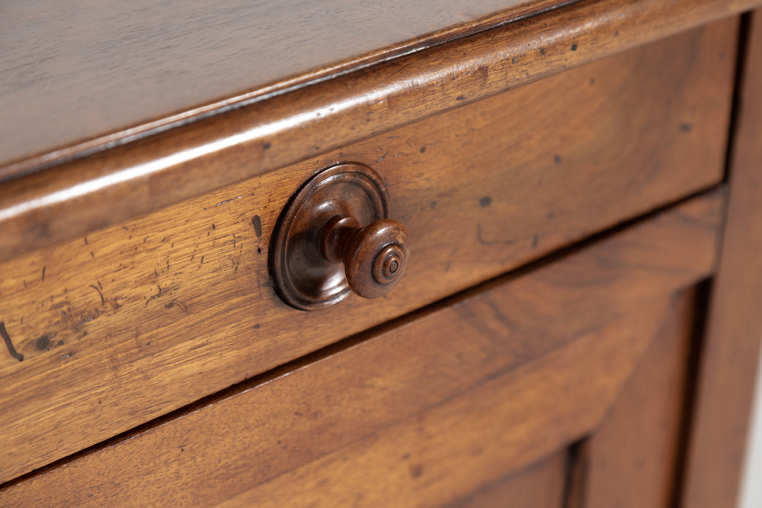 French Period Louis Philippe Walnut Buffet