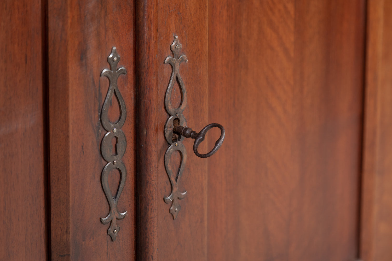 French Directoire Style Walnut Enfilade Buffet