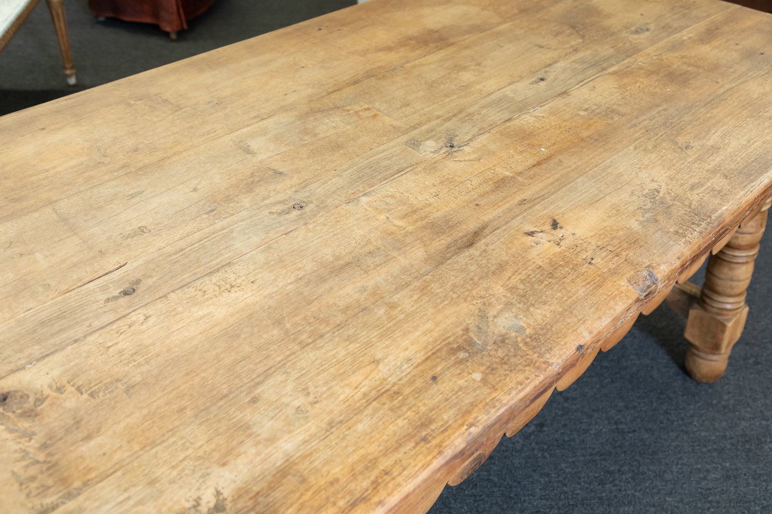 Early 19th Century Rustic French Provincial Work Table