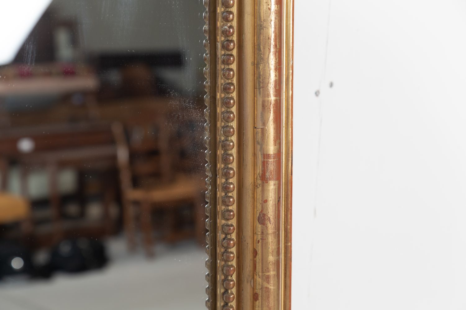 Early 19th Century Grand French Louis XV Style Rococo Giltwood Mirror