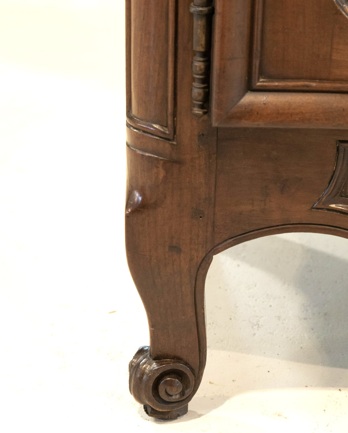 19th Century French Country Louis XV Style Bressan Enfilade Buffet