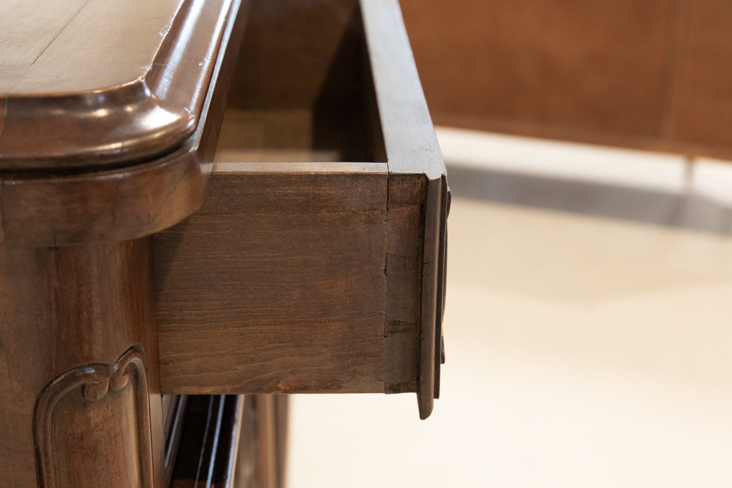 19th Century French Country Louis XV Style Bressan Enfilade Buffet