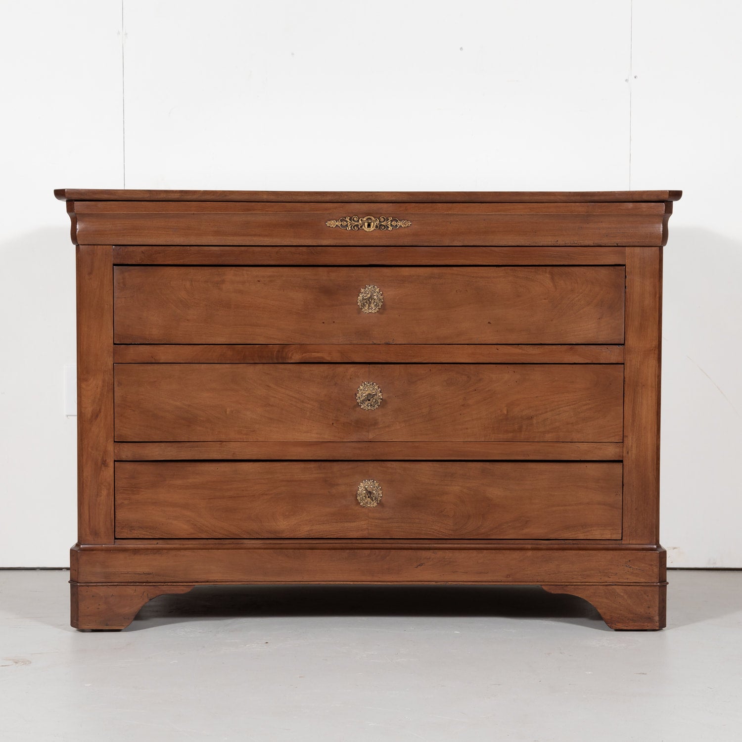 Louis Philippe Period Cherry Commode with Four Drawers 