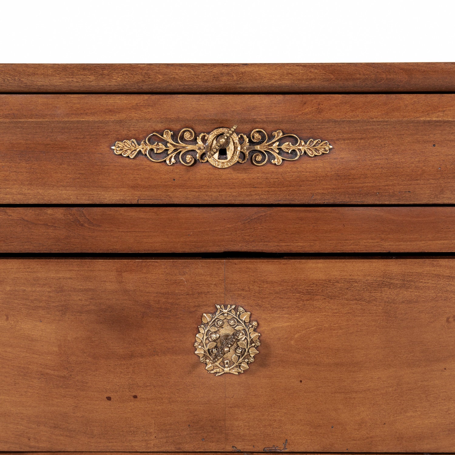 Louis Philippe Period Cherry Commode with Four Drawers 
