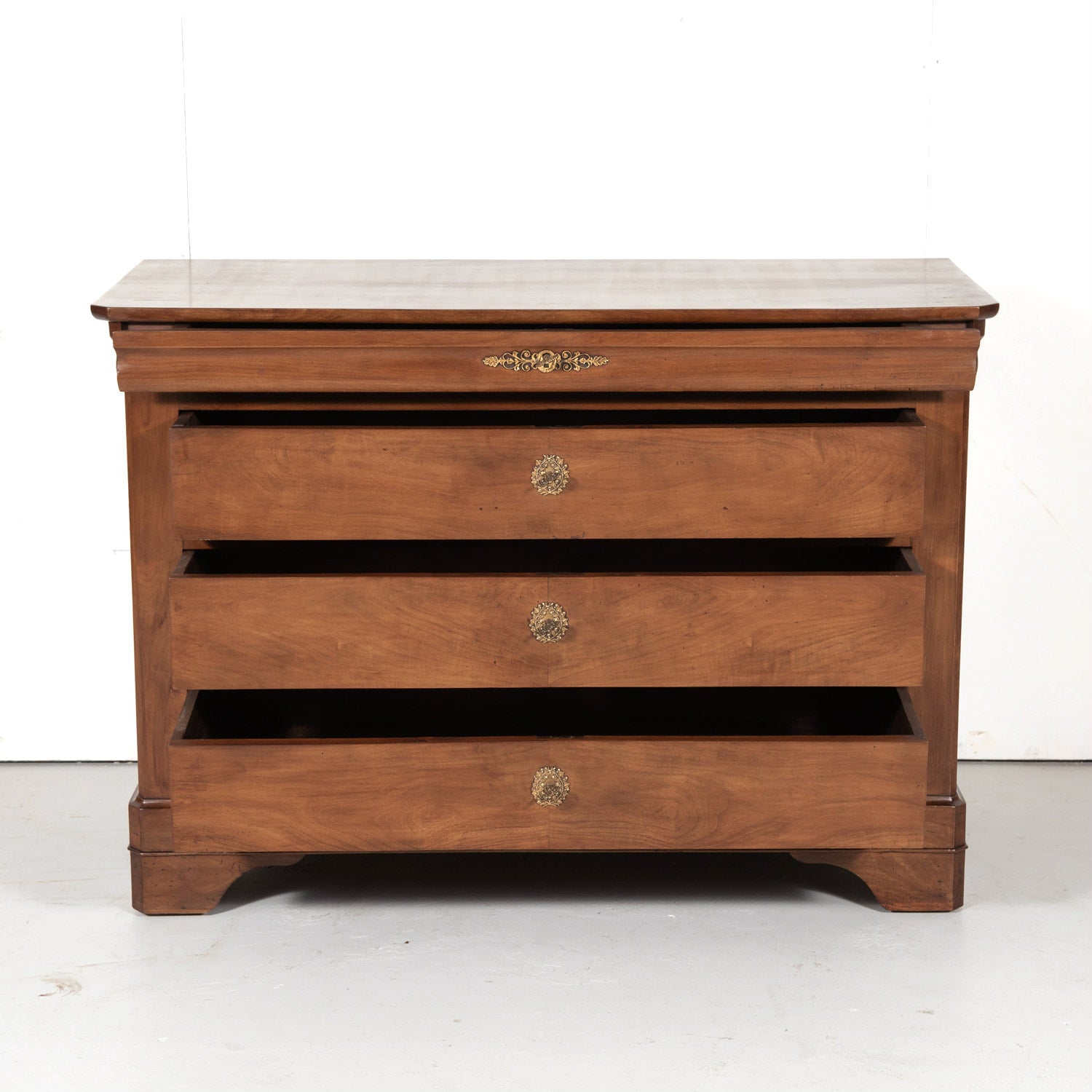Louis Philippe Period Cherry Commode with Four Drawers 