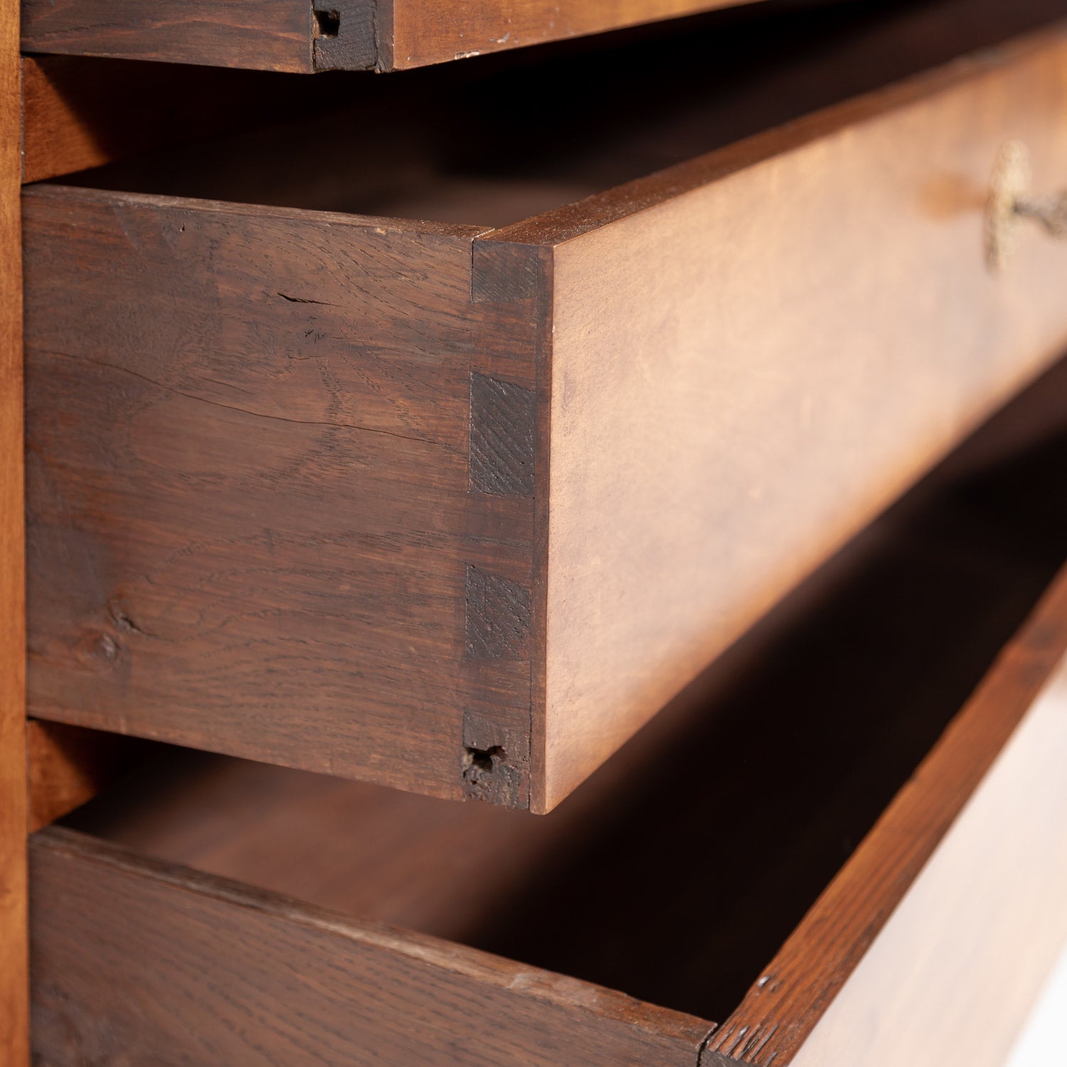 Louis Philippe Period Cherry Commode with Four Drawers 