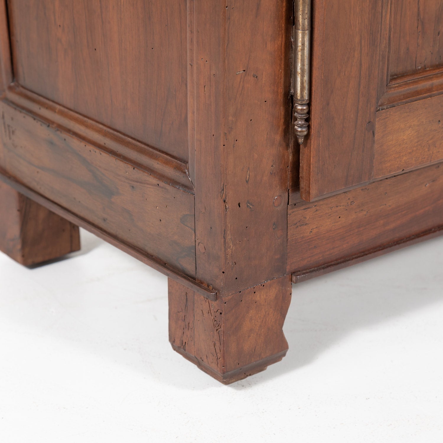 Antique French Provincial Solid Walnut Enfilade Buffet