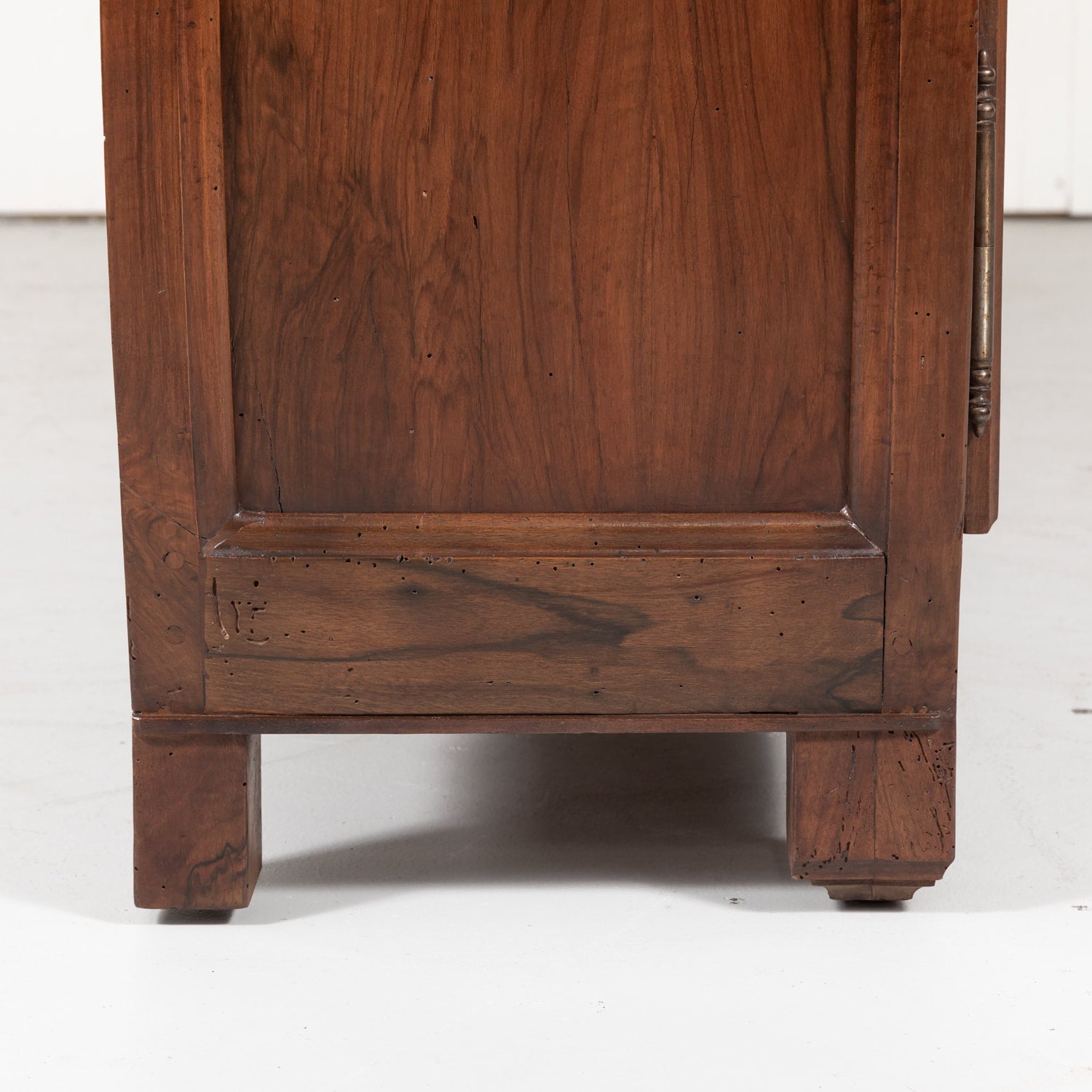 Antique French Provincial Solid Walnut Enfilade Buffet