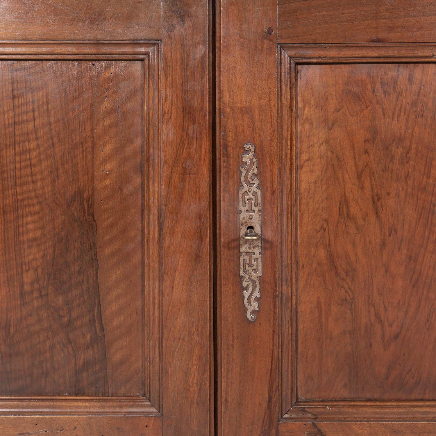 Antique French Provincial Solid Walnut Enfilade Buffet