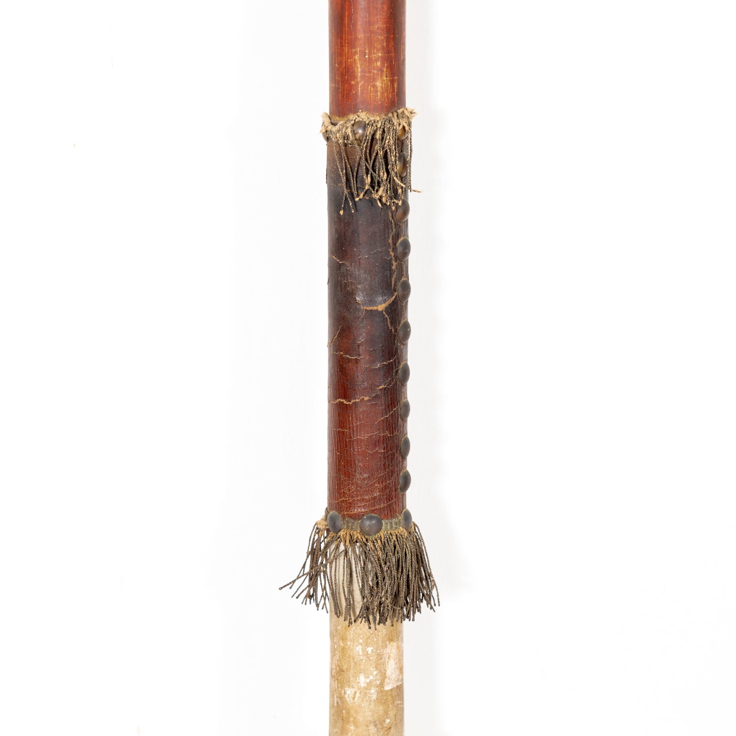 Rare French Baroque Style Hand Carved Giltwood Processional Cross