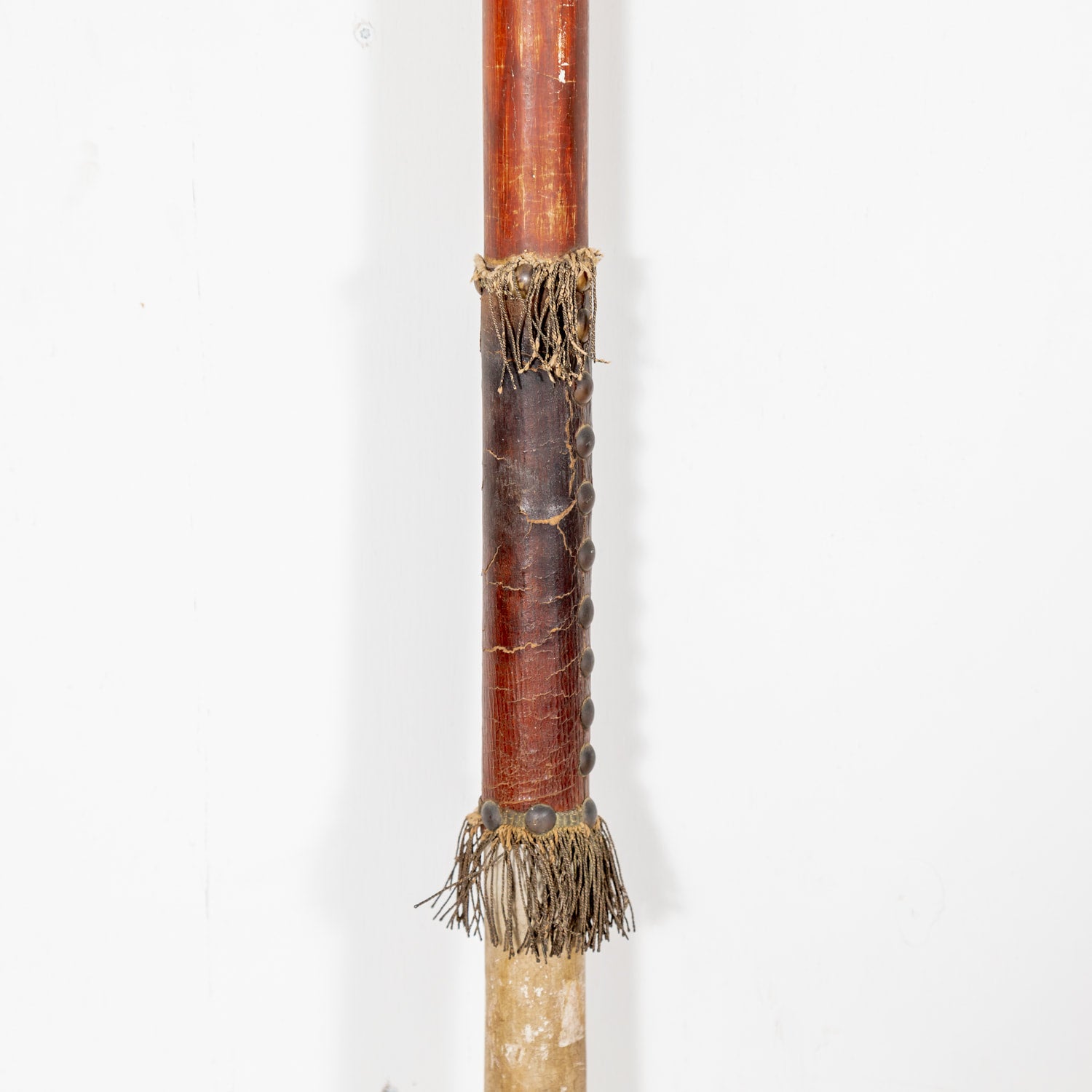 Rare French Baroque Style Hand Carved Giltwood Processional Cross