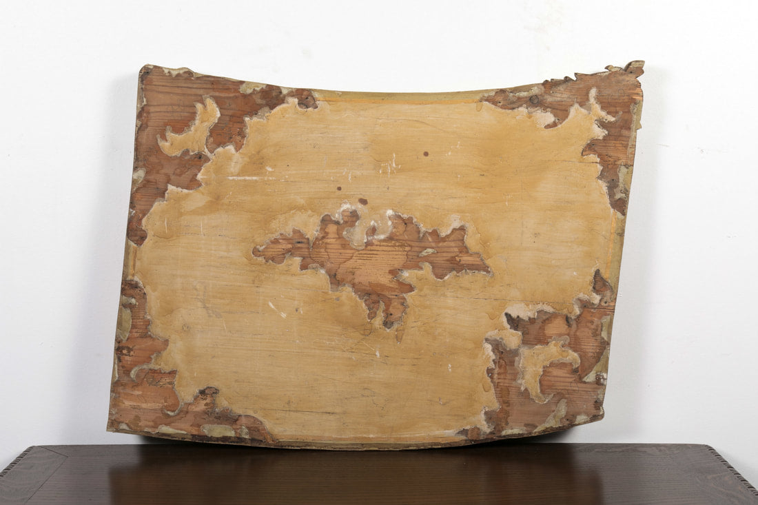 19th Century Louis XV Style Boiserie Panel with Oil Painting 