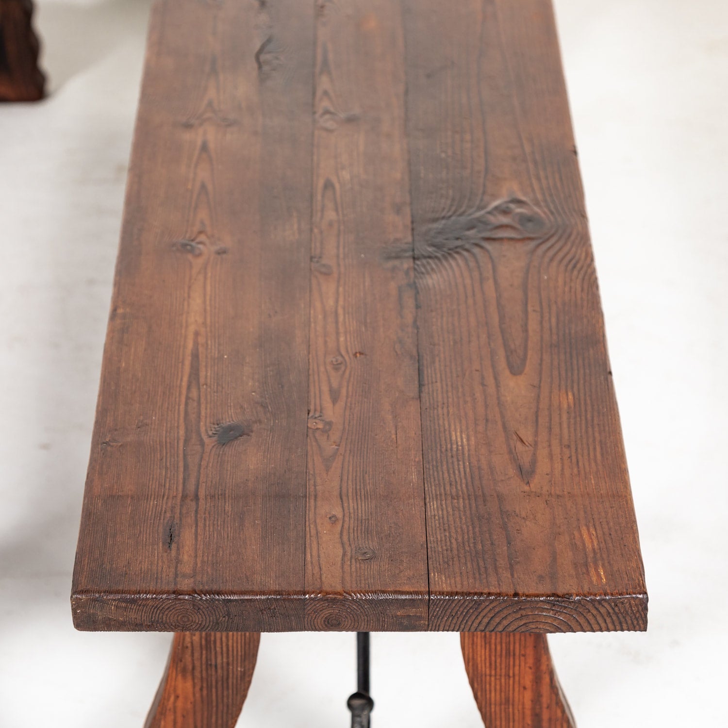 Pair of Early 20th Century Spanish Catalan Benches