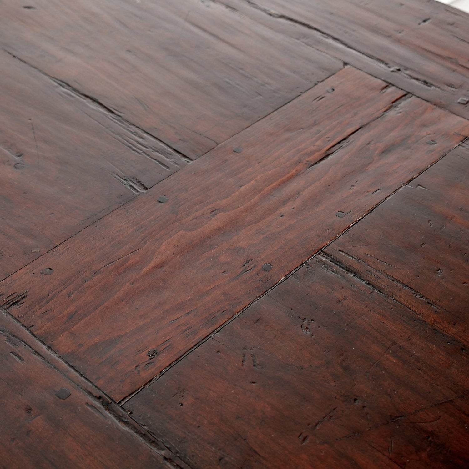 19th Century Spanish Baroque Style Trestle Dining Table