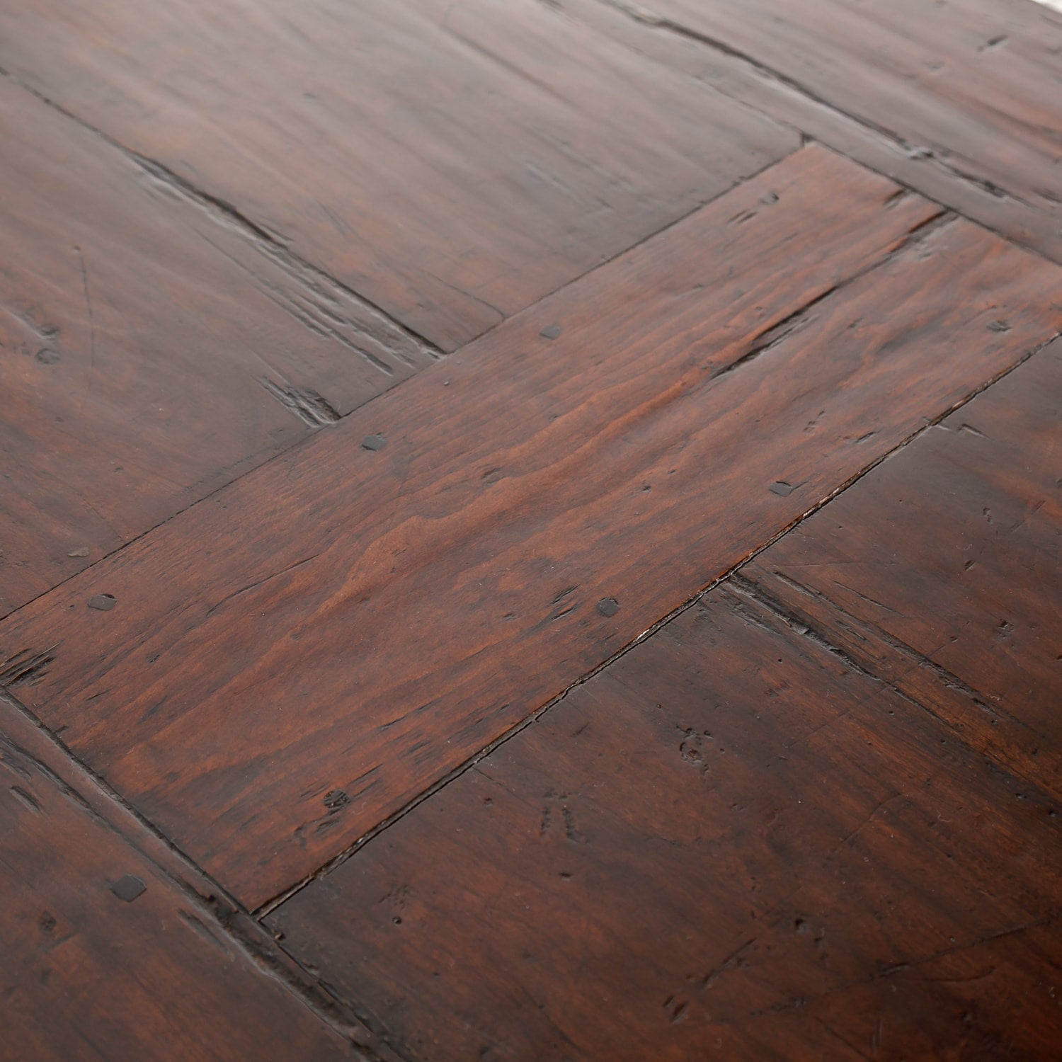 19th Century Spanish Baroque Style Trestle Dining Table