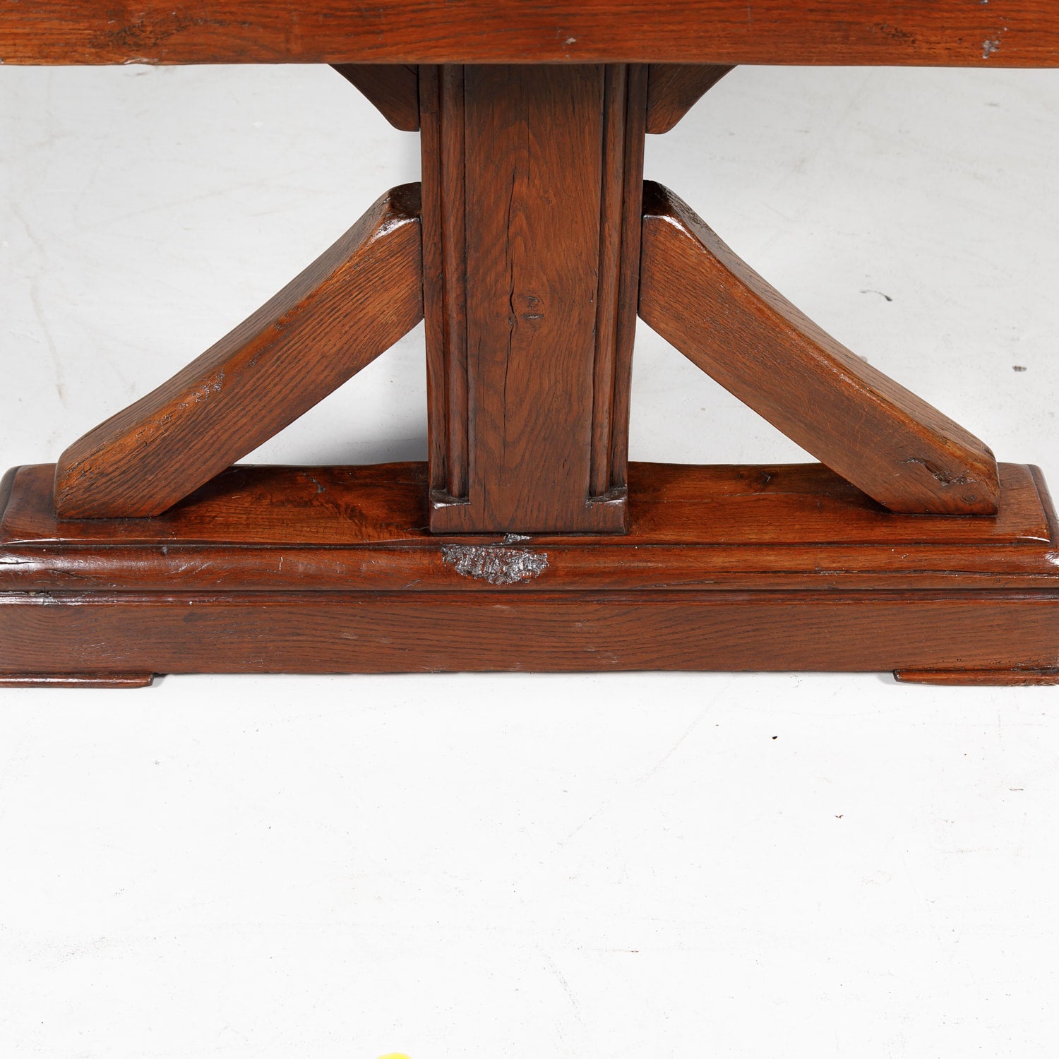 Mid-19th Century French X-Base Trestle Dining Table