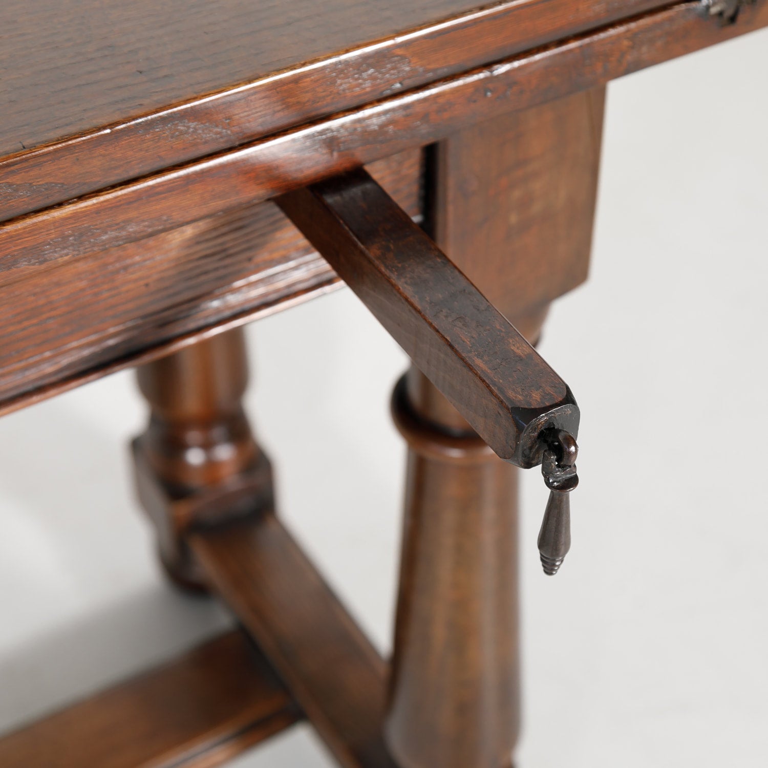 French Louis Philippe Portefeuille or Flip Top Pantry Table