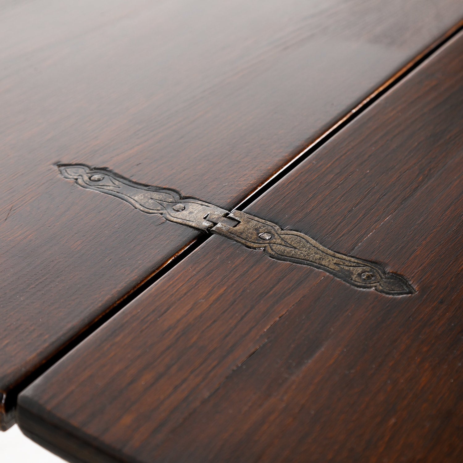 French Louis Philippe Portefeuille or Flip Top Pantry Table