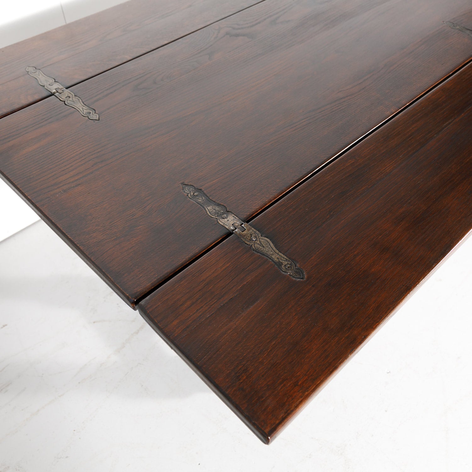 French Louis Philippe Portefeuille or Flip Top Pantry Table