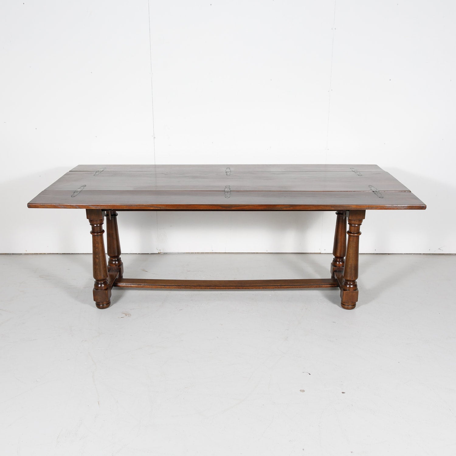 French Louis Philippe Portefeuille or Flip Top Pantry Table