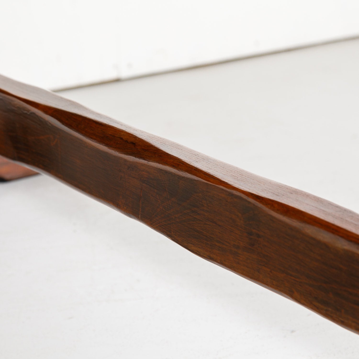 Antique French Oak Monastery Trestle Table