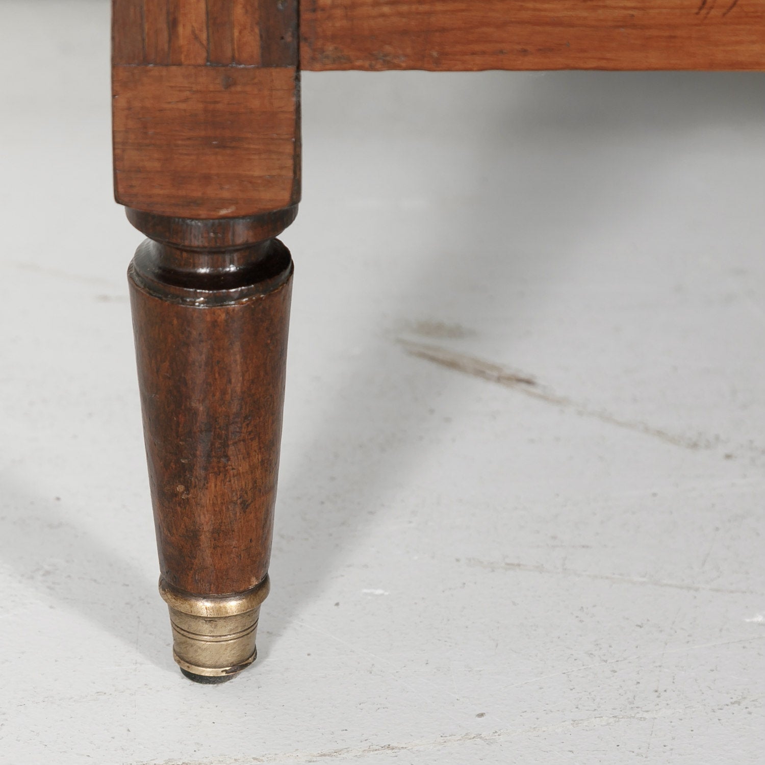 Mid-19th Century Petite French Louis XVI Style Walnut Commode with Inlay