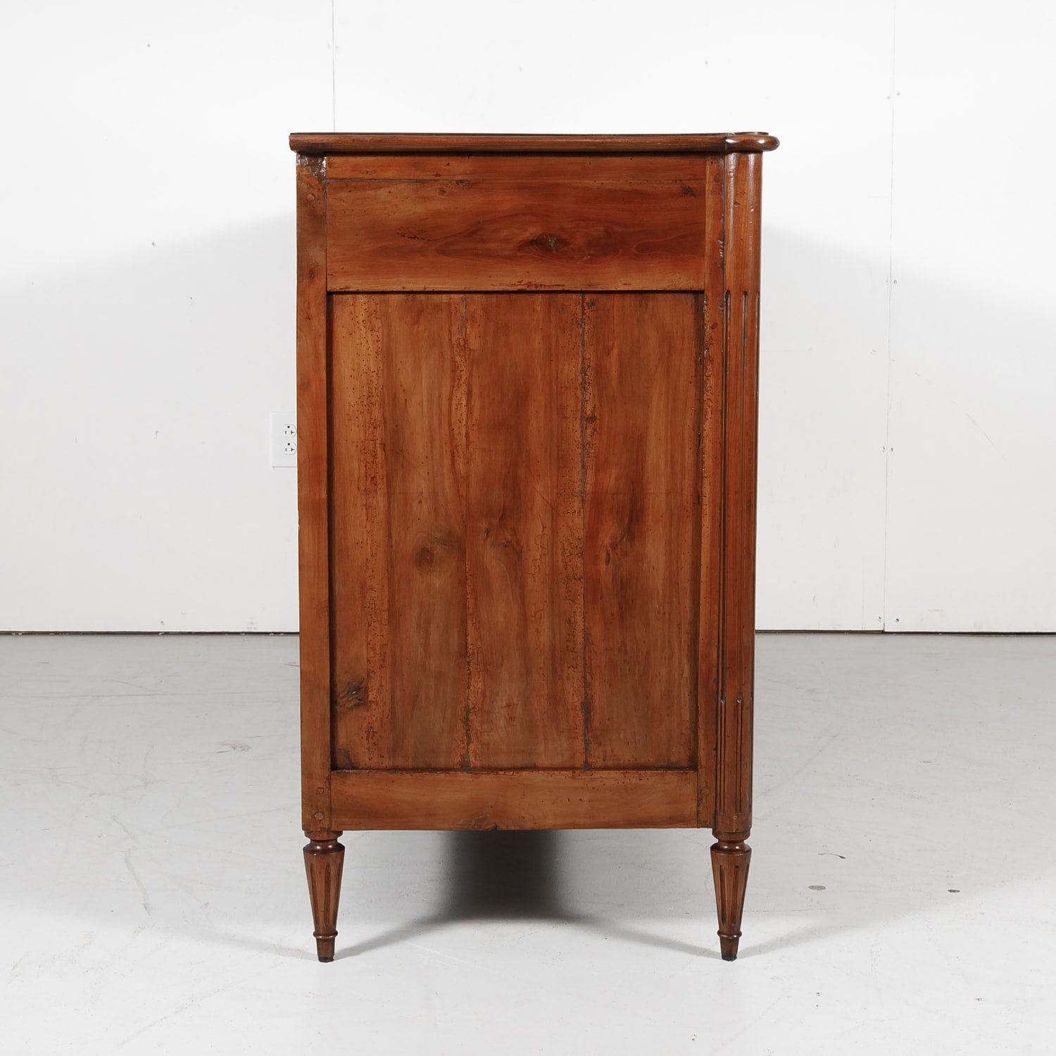 19th Century French Louis XVI Style Solid Cherry Enfilade Buffet 