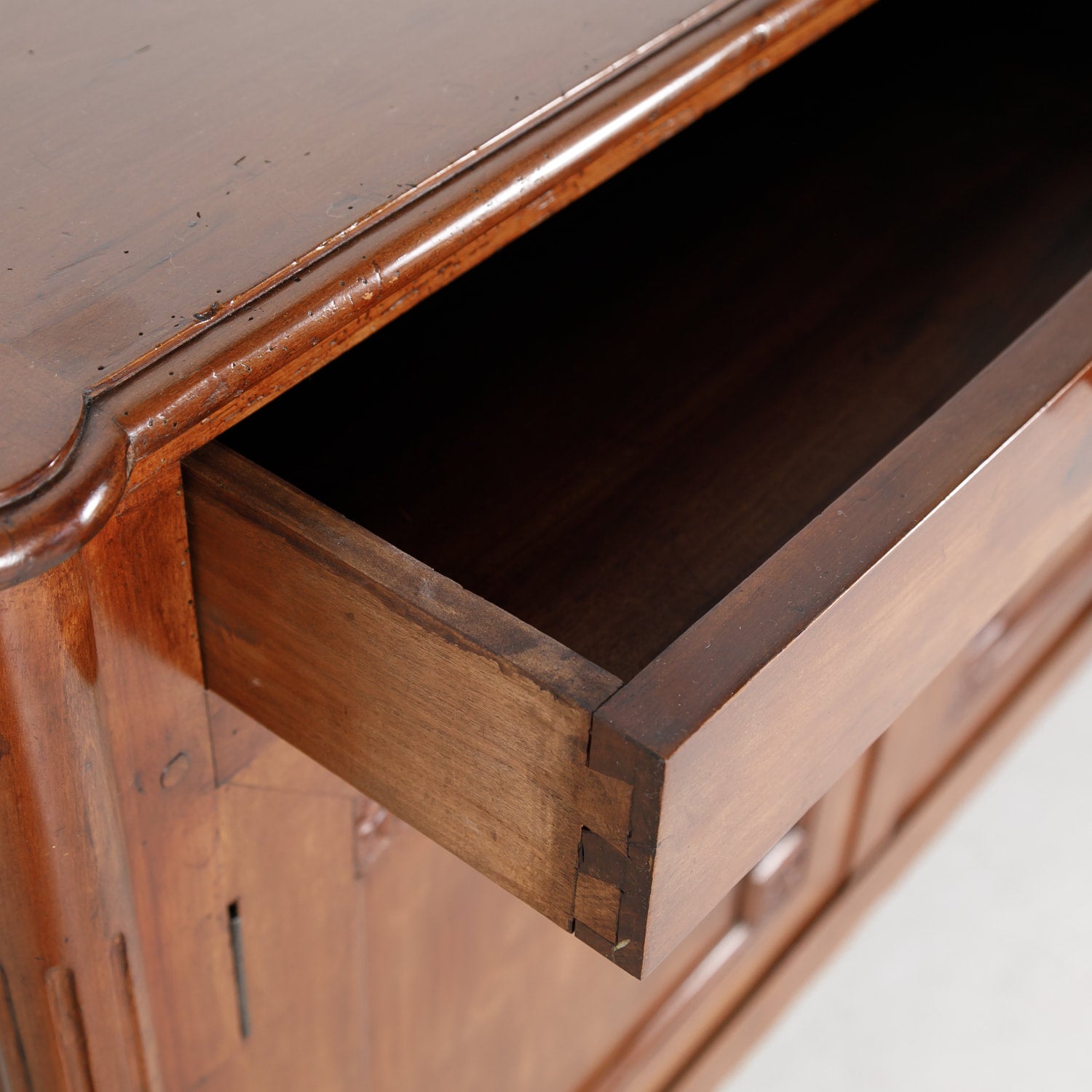 19th Century French Louis XVI Style Solid Cherry Enfilade Buffet 