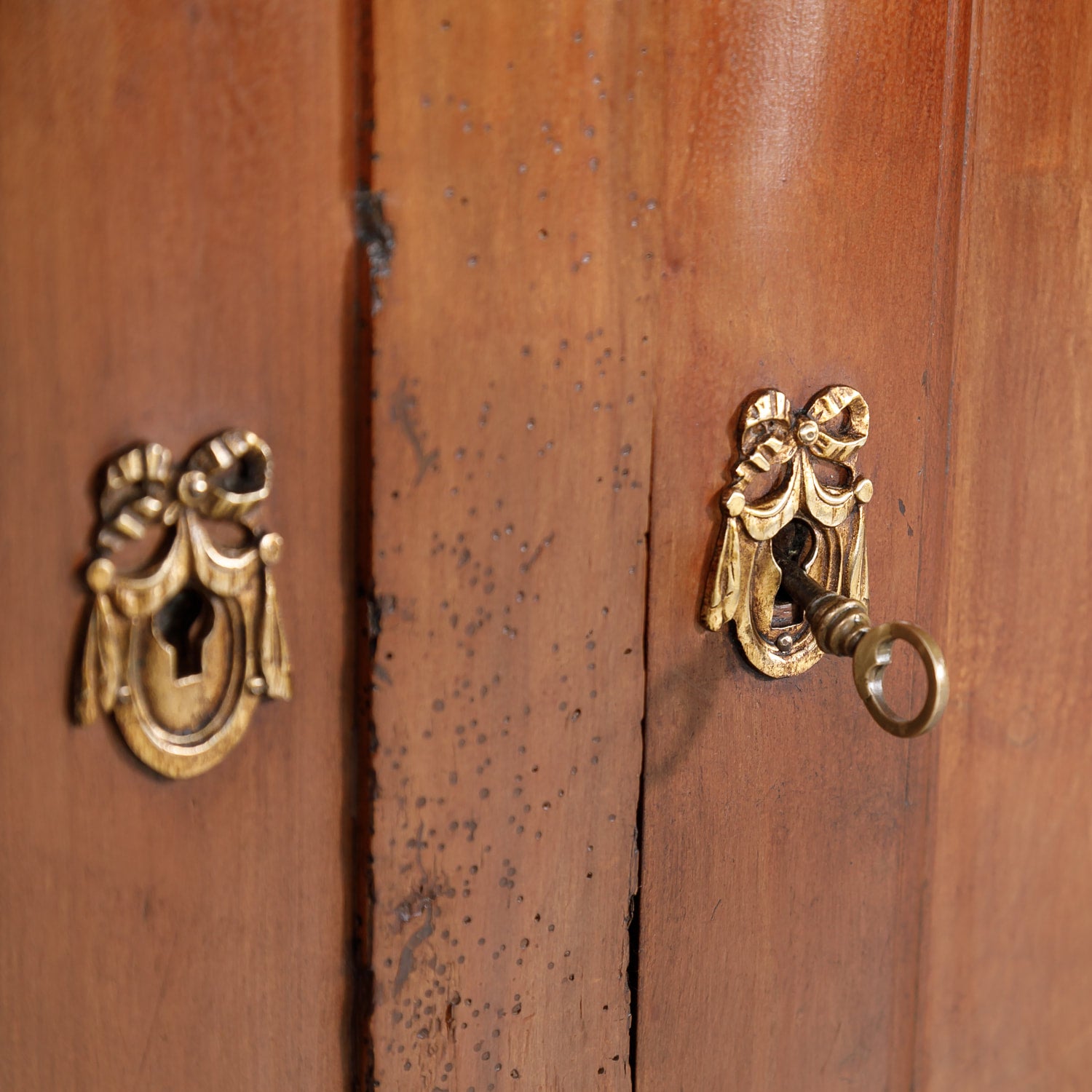 19th Century French Louis XVI Style Solid Cherry Enfilade Buffet 