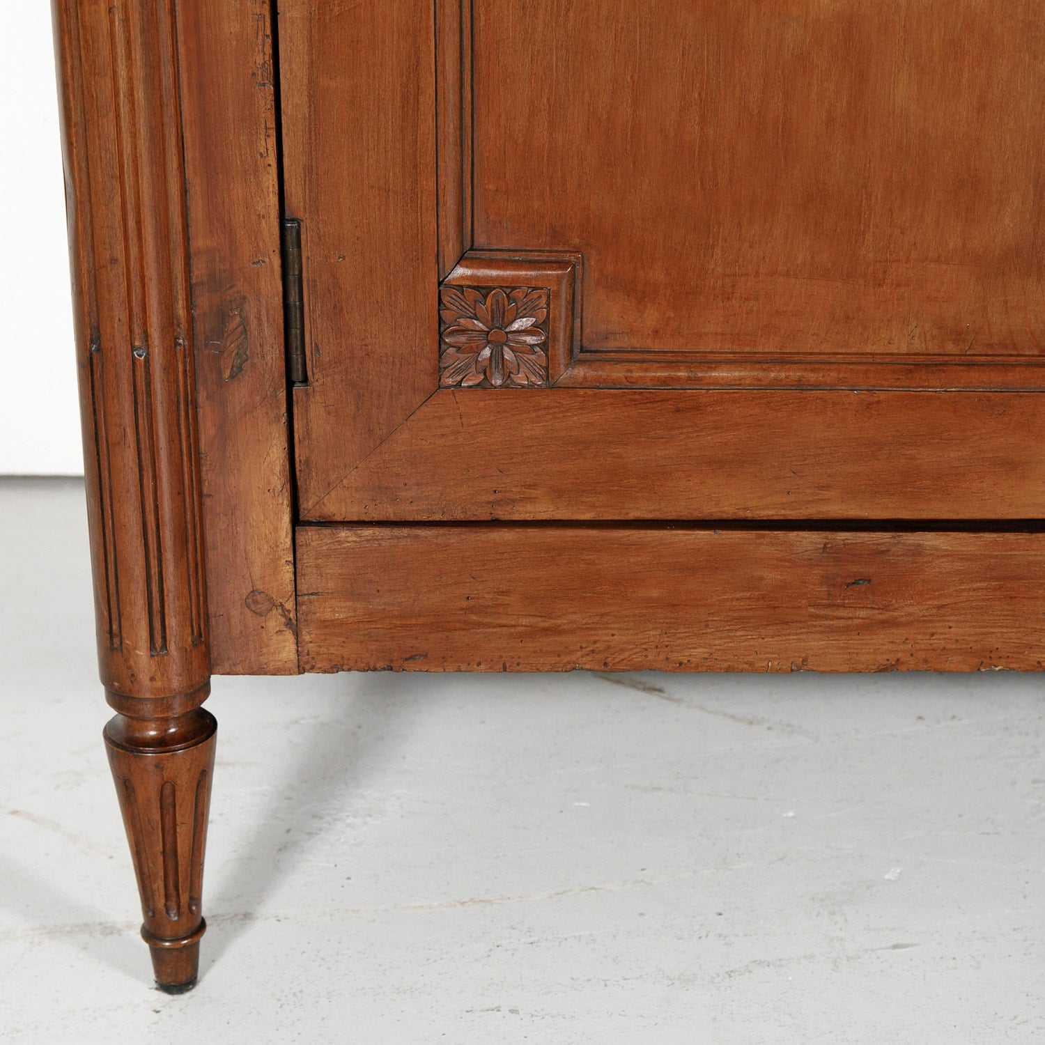 19th Century French Louis XVI Style Solid Cherry Enfilade Buffet 