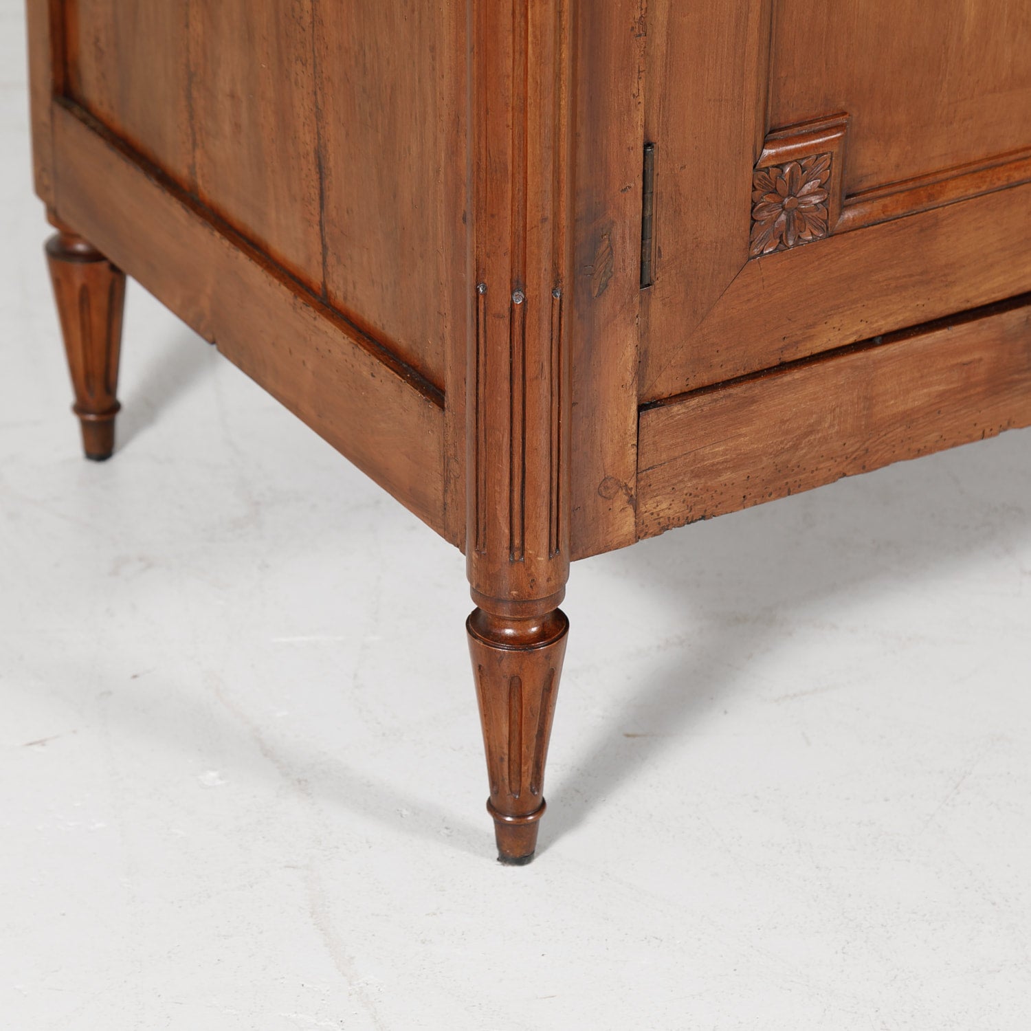 19th Century French Louis XVI Style Solid Cherry Enfilade Buffet 