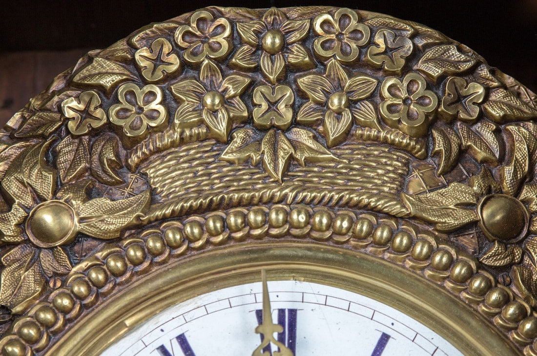 Antique French Louis Philippe Period Longcase Clock  