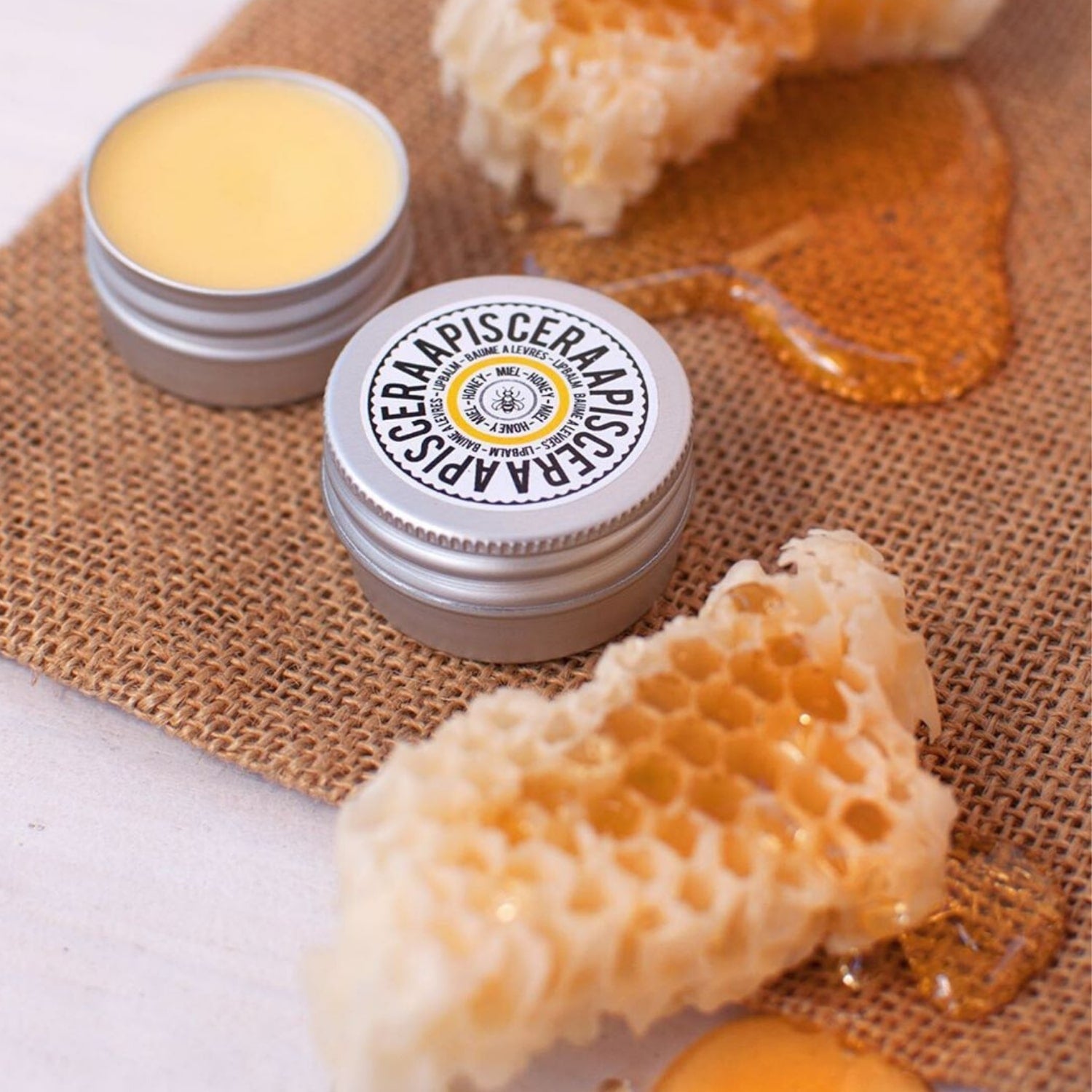 Ravissant Organic Honey and Beeswax Lip Balm by Apis Cera