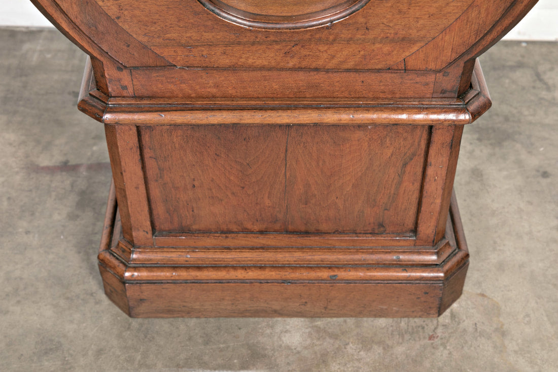 18th Century French Louis XV Period 8-Day Comtoise Walnut Clock 