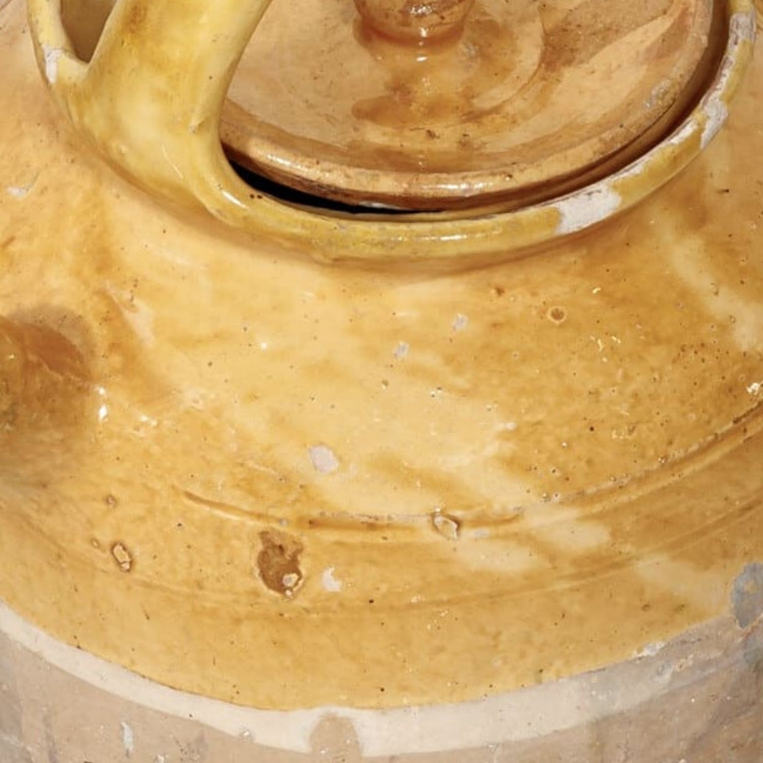 19th Century Antique French Cruche or Water Pitcher Complete with Lid