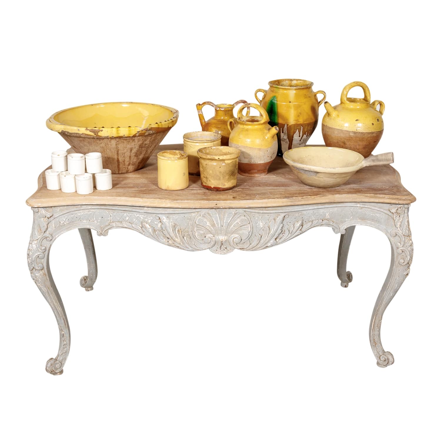 19th Century Antique French Cruche or Water Pitcher Complete with Lid