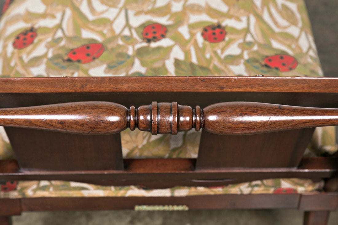 Early 19th Century French Empire Period Mahogany Lit de Repos or Chaise Longue 