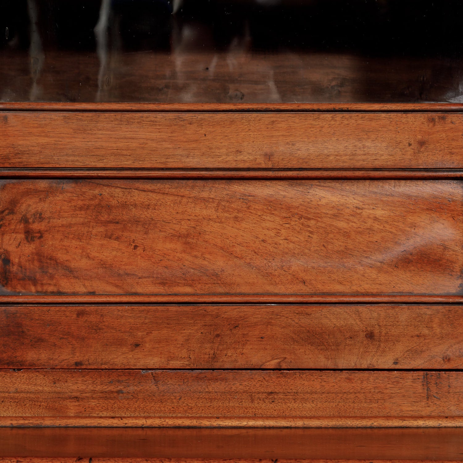 Monumental French Louis Philippe Period Lyonnais Bibliotheque or Bookcase