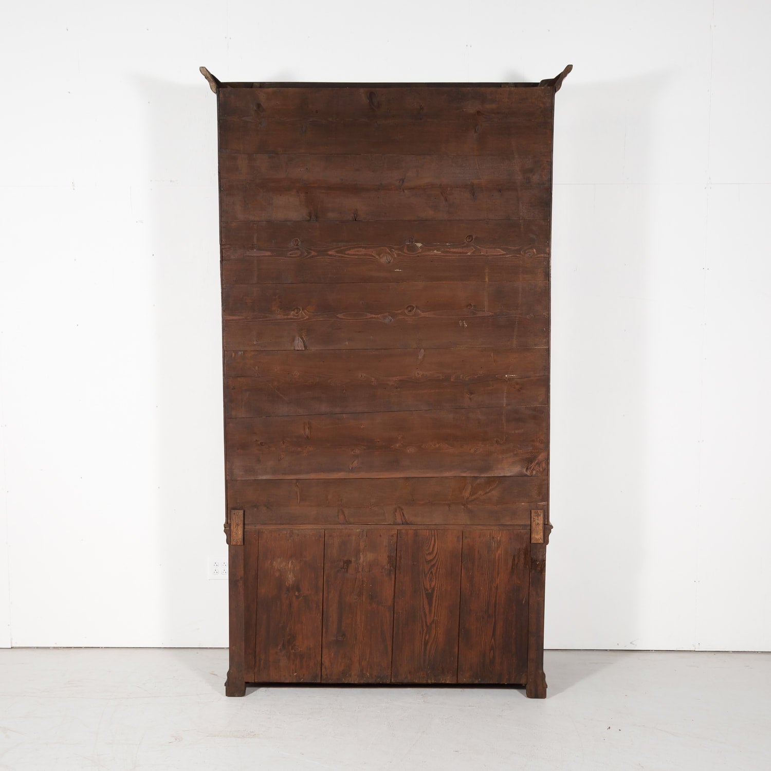 Monumental French Louis Philippe Period Lyonnais Bibliotheque or Bookcase