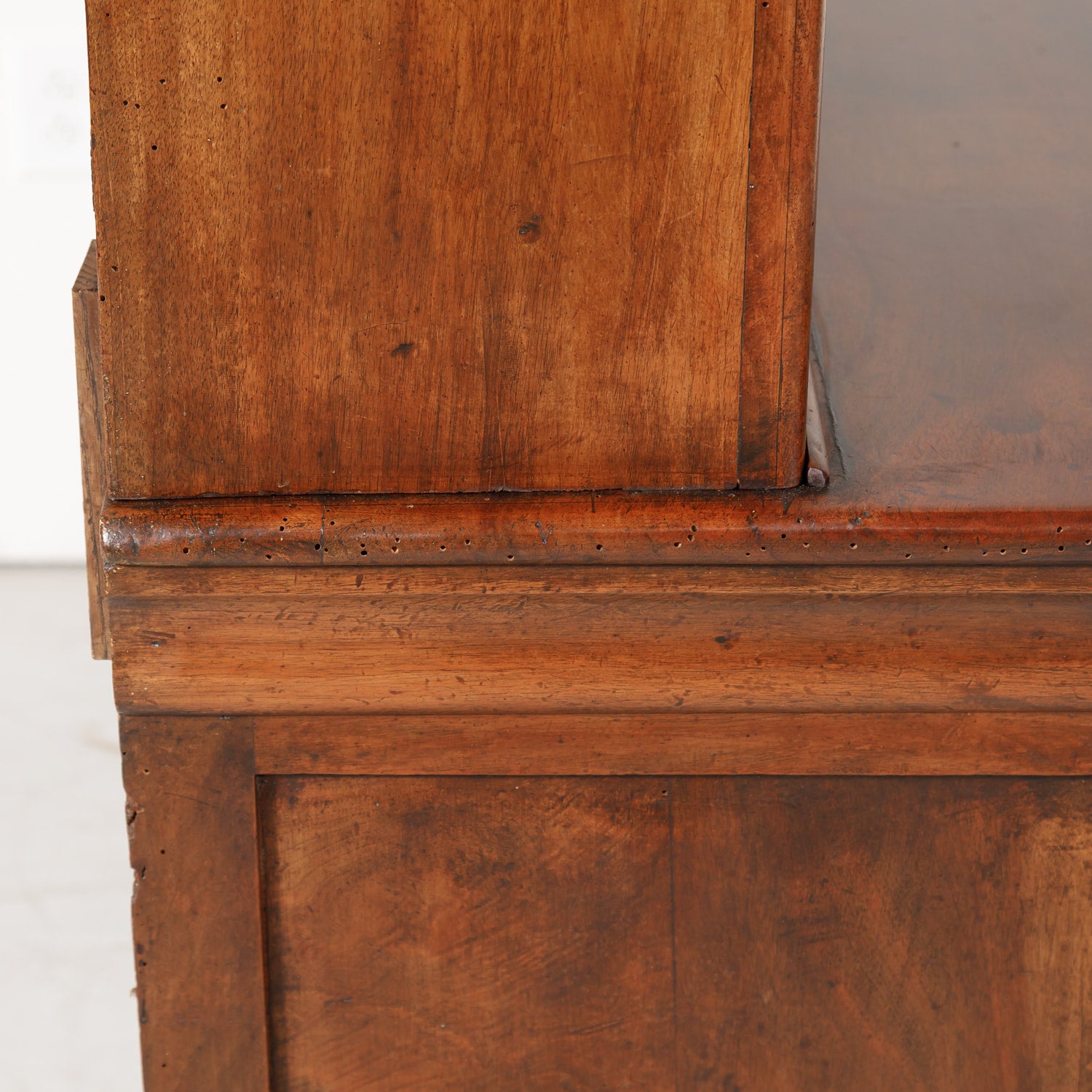 Monumental French Louis Philippe Period Lyonnais Bibliotheque or Bookcase