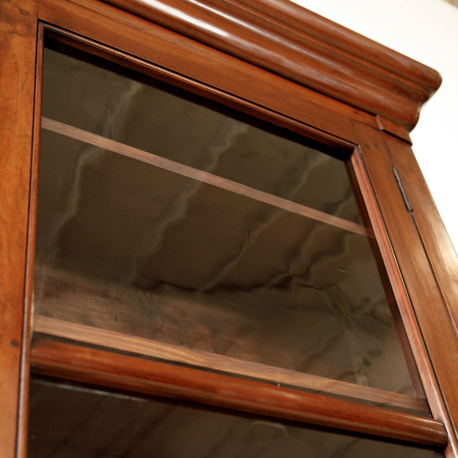 Monumental French Louis Philippe Period Lyonnais Bibliotheque or Bookcase