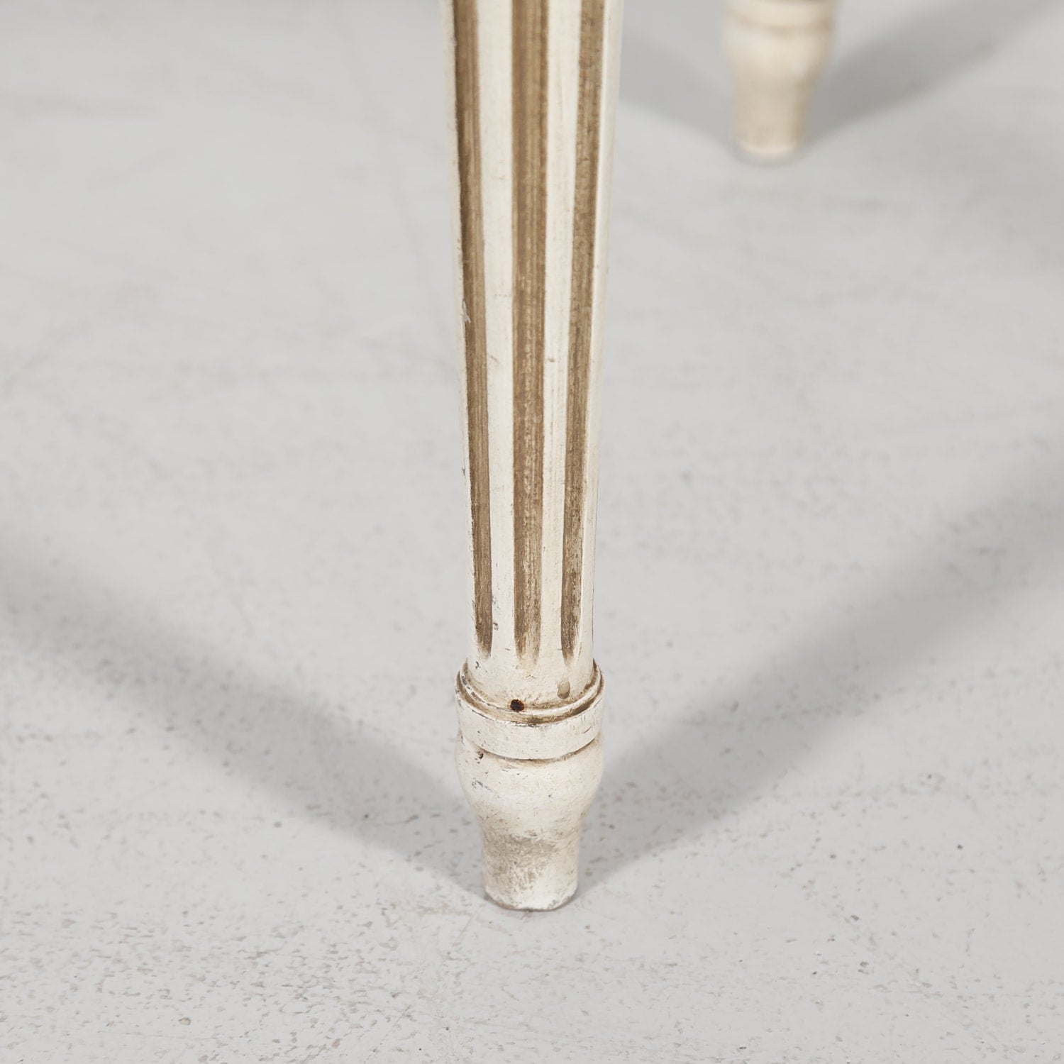 Antique French Louis XVI Style Painted Side Chairs, Set of 8