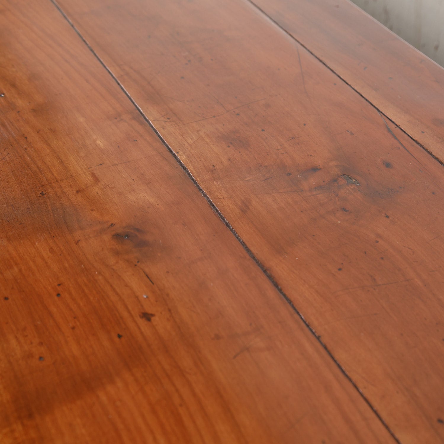 Antique Country French Directoire Style Solid Cherry Enfilade Buffet