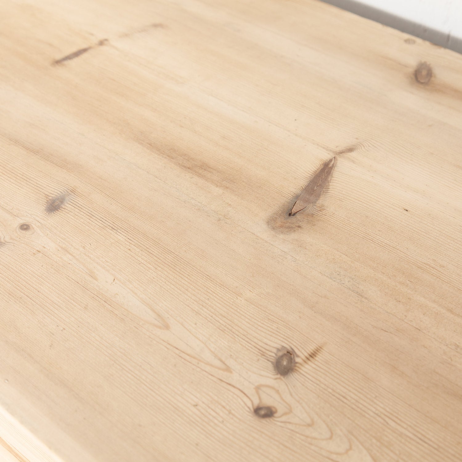 Antique French Louis Philippe Style Bleached Pine Commode